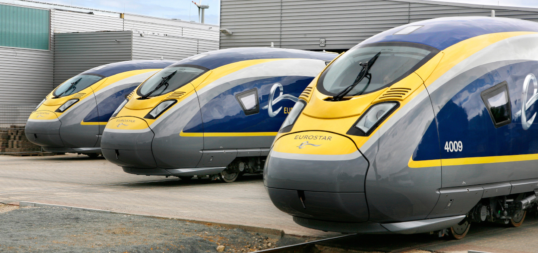 Specialgjorda inbyggda handtorkare till Eurostar